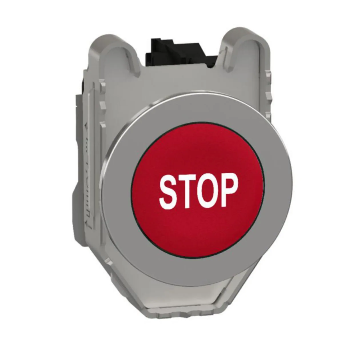 Kumisuojuspainike Schneider Electric Harmony XB4FA3341 PUN STOP 1NC – punainen
