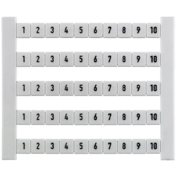 Merkintäkortti Weidmüller DEK 5 FWZ 1-10