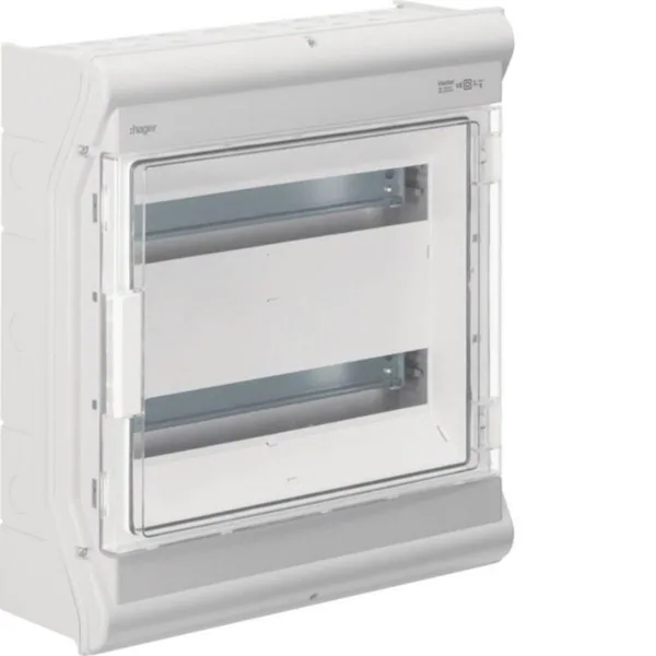 Moduulikotelo pinta Hager Vector IP65 VE218PN 2x18MOD PC-UV