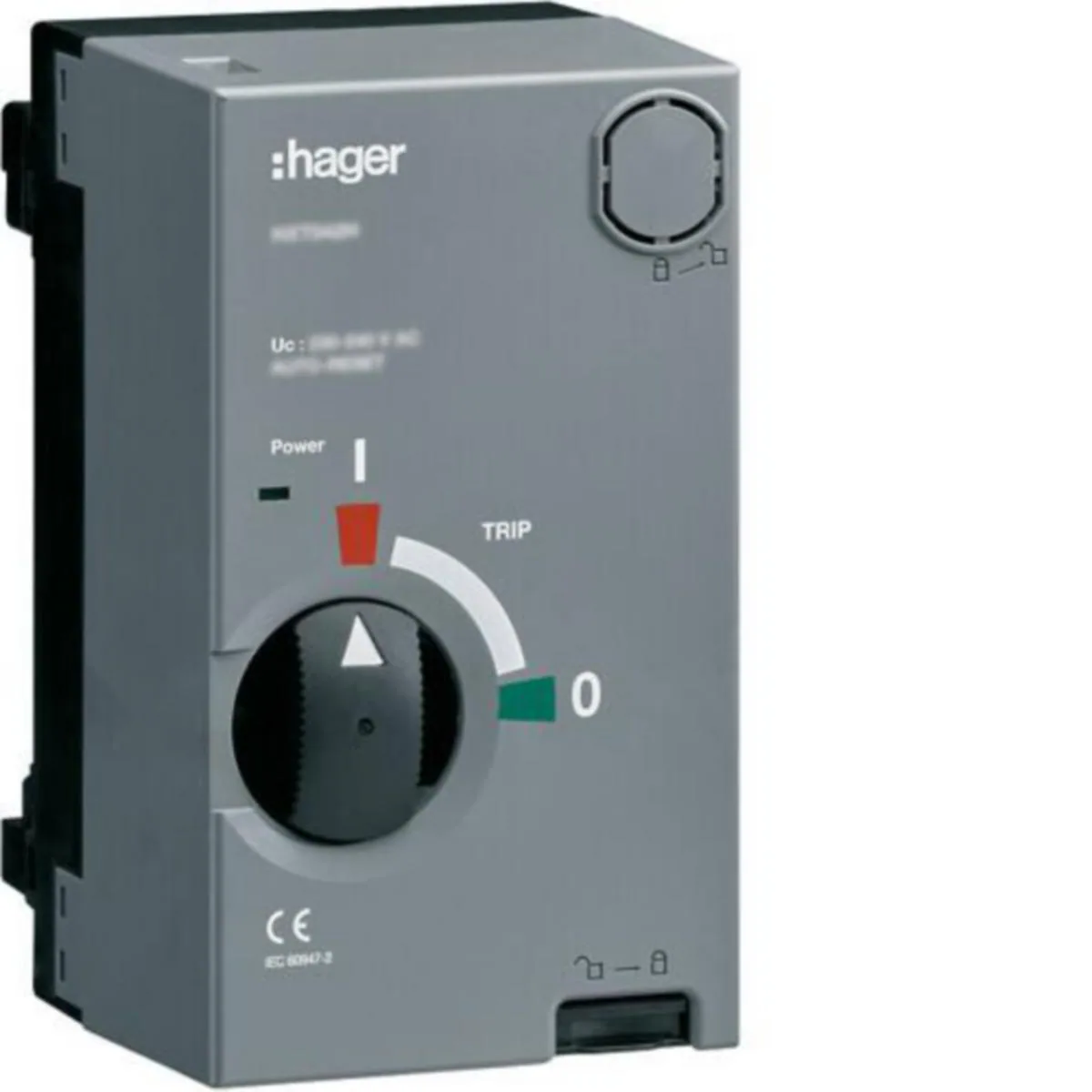 Moottoriohjain Hager h3+ P250 200-220VAC/DC AUTO-RESET
