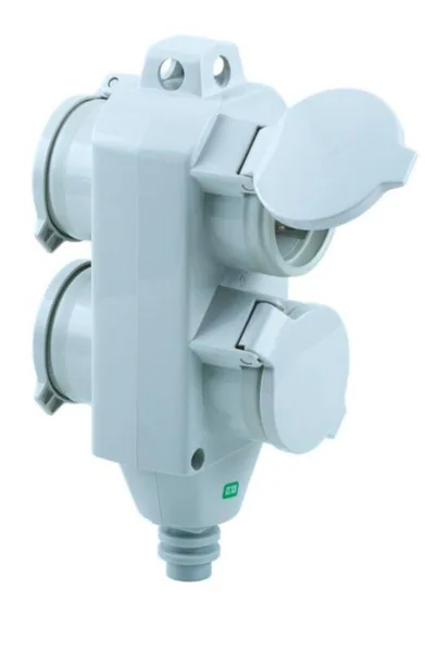 Jatkopistorasiat 4-os PE JATKOPISTORASIA HARMAA IP54
