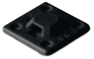 Johdinsideankkuri HellermannTyton MB-sarja - JOHDINSIDEANKKURI HELLERMANN MB2A 13x13 MUS 2.7mm 50kpl/PSS