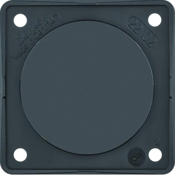 Keskiölevy Hager Integro Flow blind UK black