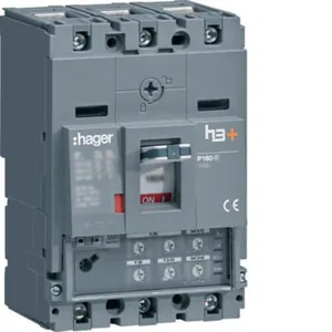 Kompaktikatkaisija Hager h3+ LSI - KOMPAKTIKATKAISIJA H3+ P160 LSI 3N 40A 25KA