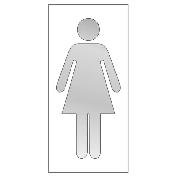 Merkintätarra SWM WC NAINEN JA MIES MET HOHTO