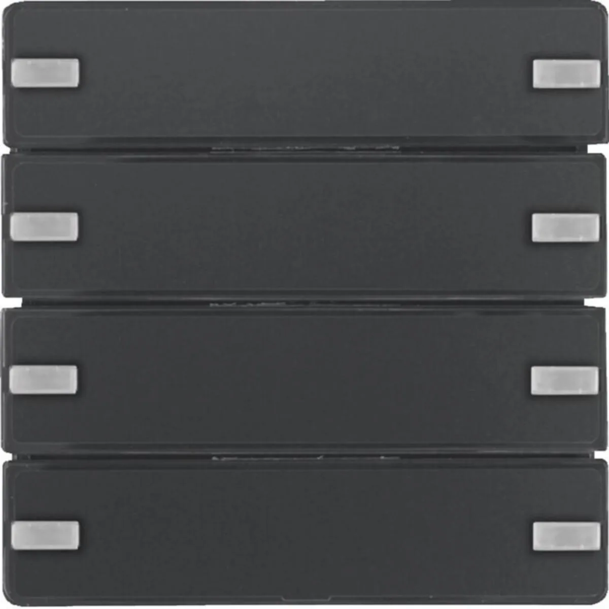 Painike KNX Hager Q.1 8-PAIN. MI/RGB-MV ANT – antrasiitti