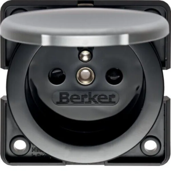 Pistorasia Hager Integro Flow 1FR/16A/250V KANSI UKR KRO MAT