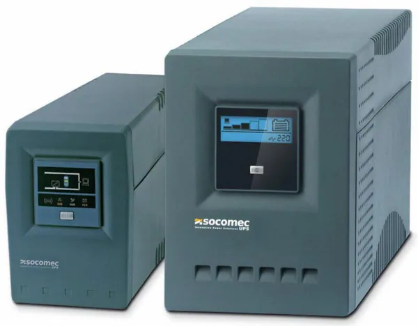 UPS line-interactive Socomec Netys PE 850VA 230 VAC 5 MIN