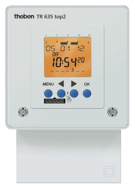 Kellokytkin digitaalinen Theben TR635 Top2