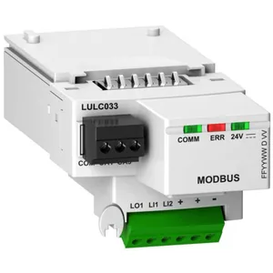 Kommunikointimoduuli Schneider Electric TeSys LULC - KENTTÄVÄYLÄSOVITIN TESYS LULC033, MODBUS VÄYLÄMODUULI