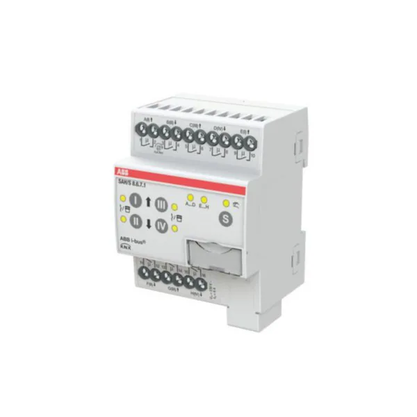 Lähtöyksikkö ABB KNX Combi SAH/S8.6.7.1 8X6A