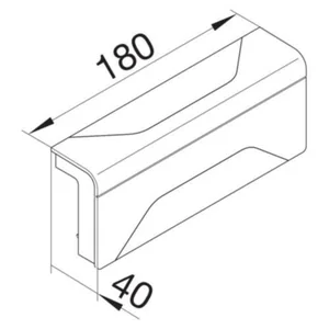 T-kappale Hager Tehalit.SL 3D - T-KAPPALE TEHALIT.SL SL200558 SL20X55 LVA