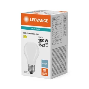 Vakiolamppu Ledvance Value Classic - VAKIOLAMPPU VALUE CLASSIC CLA 11W/865 1521LM E27 FR