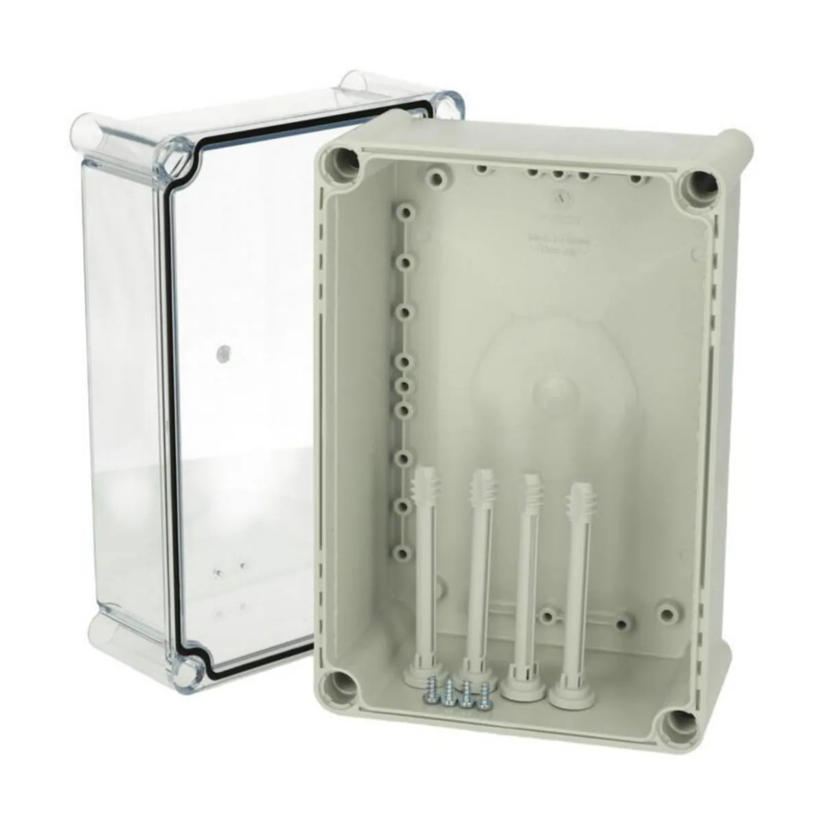 Asennuskotelo PC/ABS Fibox 2819 Solid PC 18 T