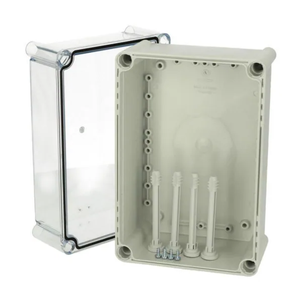 Asennuskotelo PC/ABS Fibox 2819 Solid PC 18 T