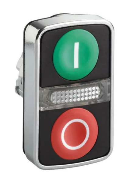 Kaksoispainike Schneider Electric Harmony ZB4BW7A3741 KAKSOIS+