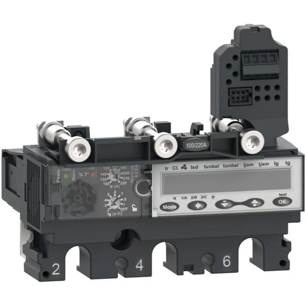 Kompaktikatkaisijan suojarele Schneider Electric ComPactT MicroLogic 3P 6.2EM 25A NSX100