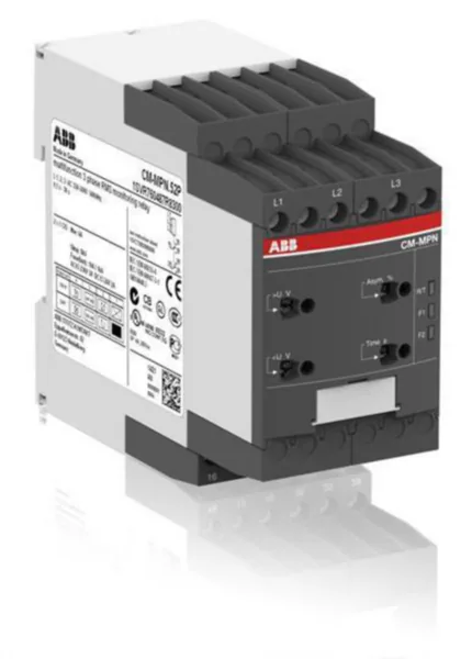 Valvontarele vaihejärjestys ABB CM-MPN.72P, KOLMIVAIHEVALVONTA