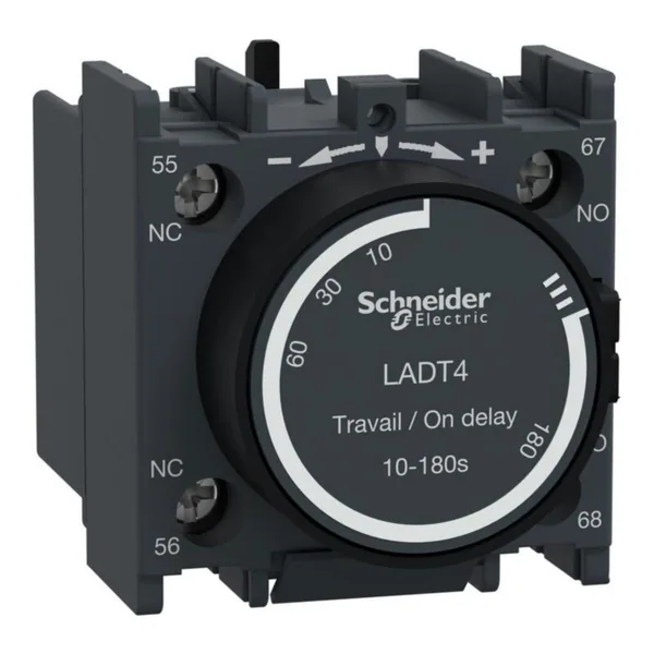 Aikahidastuslohko Schneider Electric TeSys VETOHID. 10-180S. 1S+1A