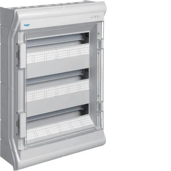 Moduulikotelo pinta PS Hager Vector VE318AK 3x18M IP54