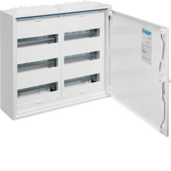 Moduulikotelo pinta/uppo Fe Hager Univers FWB32S 2X3X12M IP44