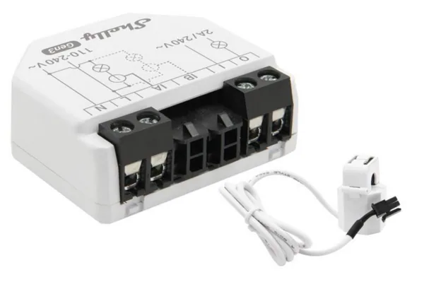 Rasiaan asennettava energiamittari Shelly DIN EM GEN3 + 50A CT