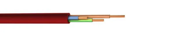 Silikonikaapeli Hedtec SIHF 3G0,75 180° PUN K500