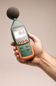Desibelidataloggeri SDL600 Extech - DESIBELIDATALOGGERI EXTECH 30-130dB +MUISTIKORTTI