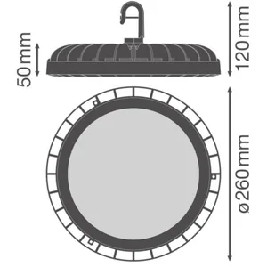 Syväsäteilijä Ledvance High Bay Value GEN2 - SYVÄSÄTEILIJÄ HIGH BAY VALUE HB COMP 120W CCT ML 110D IP65