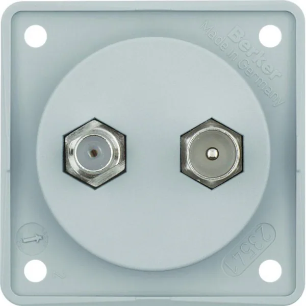 Antennirasia Hager Integro Flow TV+SAT IEC/F-LIIT. HAR