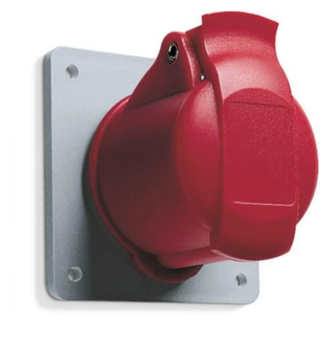 Kojepistorasia Amphenol Easy & Safe 9H, 16A, IP44, 2P+E – punainen
