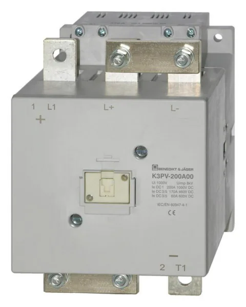 Kontaktori Benedict 1N 200A 1000VDC DC1