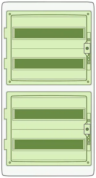 Moduulikotelo pinta PS Schneider Electric Kaedra