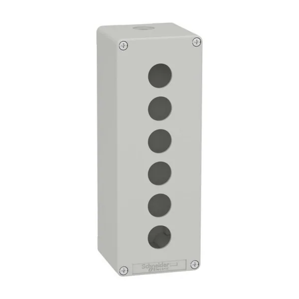 Painikekotelo Schneider Electric Harmony KOTELO HARMAA 6 REIKÄÄ 22 MM