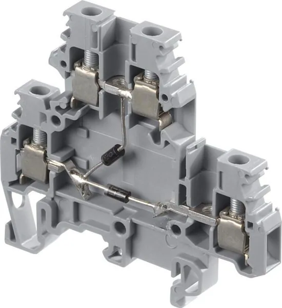 Riviliitin kaksikerros TE / ABB Entrelec -liittimet 1SNA115371R2600