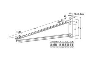 Seinäkannake Meka VKF - SEINÄKANNAKE MEKA HST VKF-700 4KN