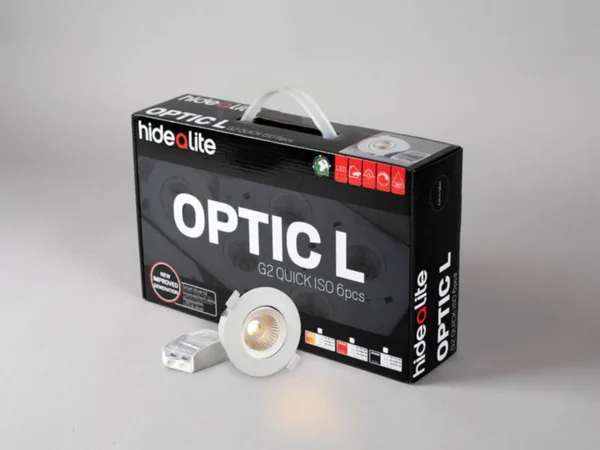 Alasvalo Hide-a-lite Optic G2 L Quick IP44 460LM 7,5W 930 WH 6PAC