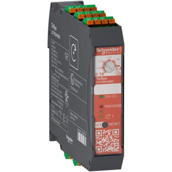 Moottorikäynnistin Schneider Electric TeSys LZ7H6X53BD 1.5-6.5A 24VDC