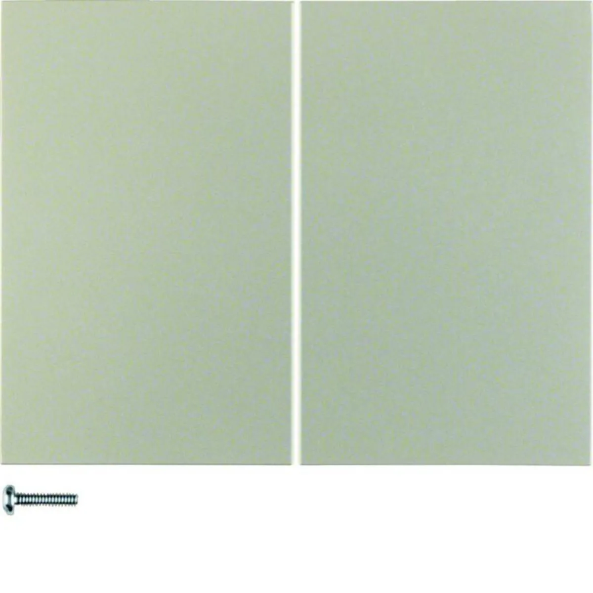 Painike langaton KNX Hager K.5 2-OS SÄÄT. KYTK./HIM. RST – ruostumaton teräs (RST)