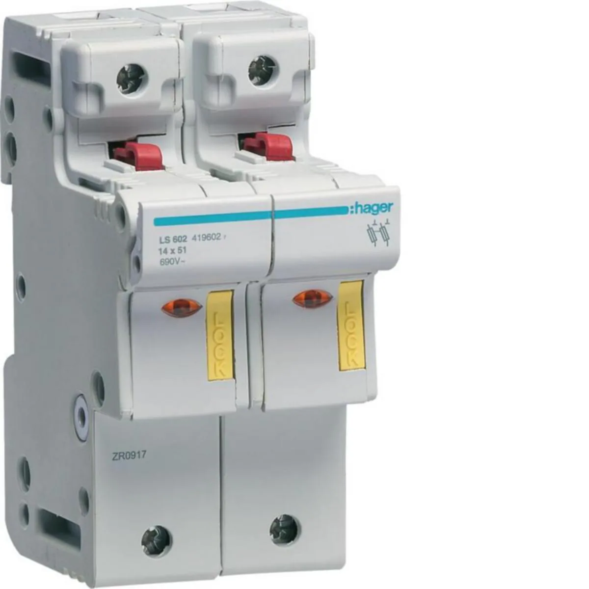 Putkisulakealusta Hager LS602 2P L51 PUTKISUL
