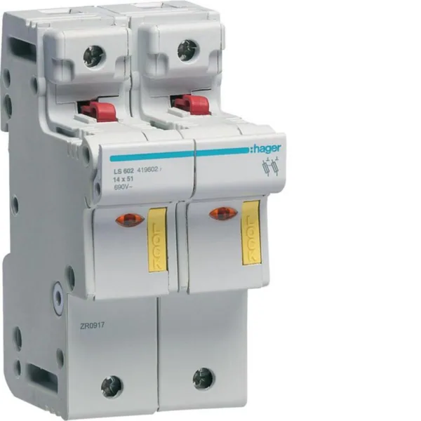 Putkisulakealusta Hager LS602 2P L51 PUTKISUL