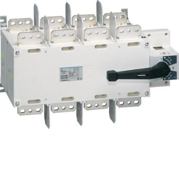 Verkonvaihtokytkin Hager HI464 4N 1-0-2 1600A 690VAC