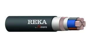 Kuparivoimakaapeli-HF Reka XCMK-HF DCA - KUPARIVOIMAKAAPELI-HF REKA XCMK-HF 4x185/95 Dca K500