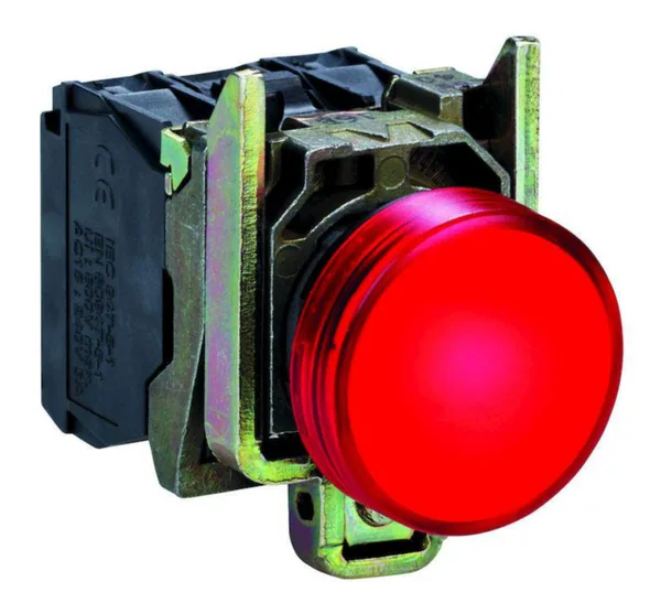 Merkkivalo LED Schneider Electric Harmony XB4 XB4BVB4 24V PUNAINEN