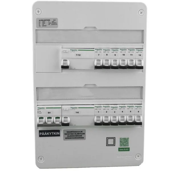 Ryhmäkeskus pinta a-collection A-C ARK 40A/12JS/2VVS IP30 EASY