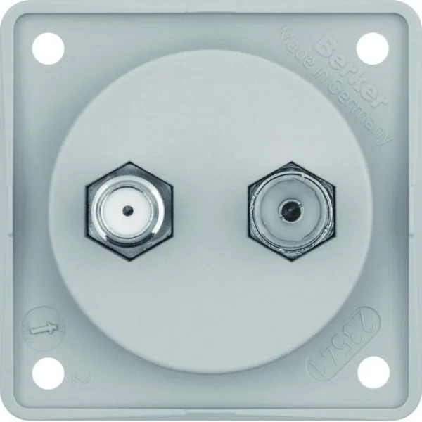 Antennirasia Hager Integro Flow R+SAT IEC/F-LIITTIMILLÄ VAL