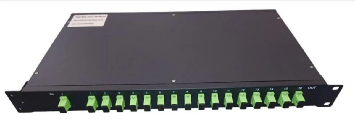 Haaroitin LA-FIBER 19" - HAAROITIN LA-FIBER OPTINEN 16-JAKO, SCAPC SM, 19"