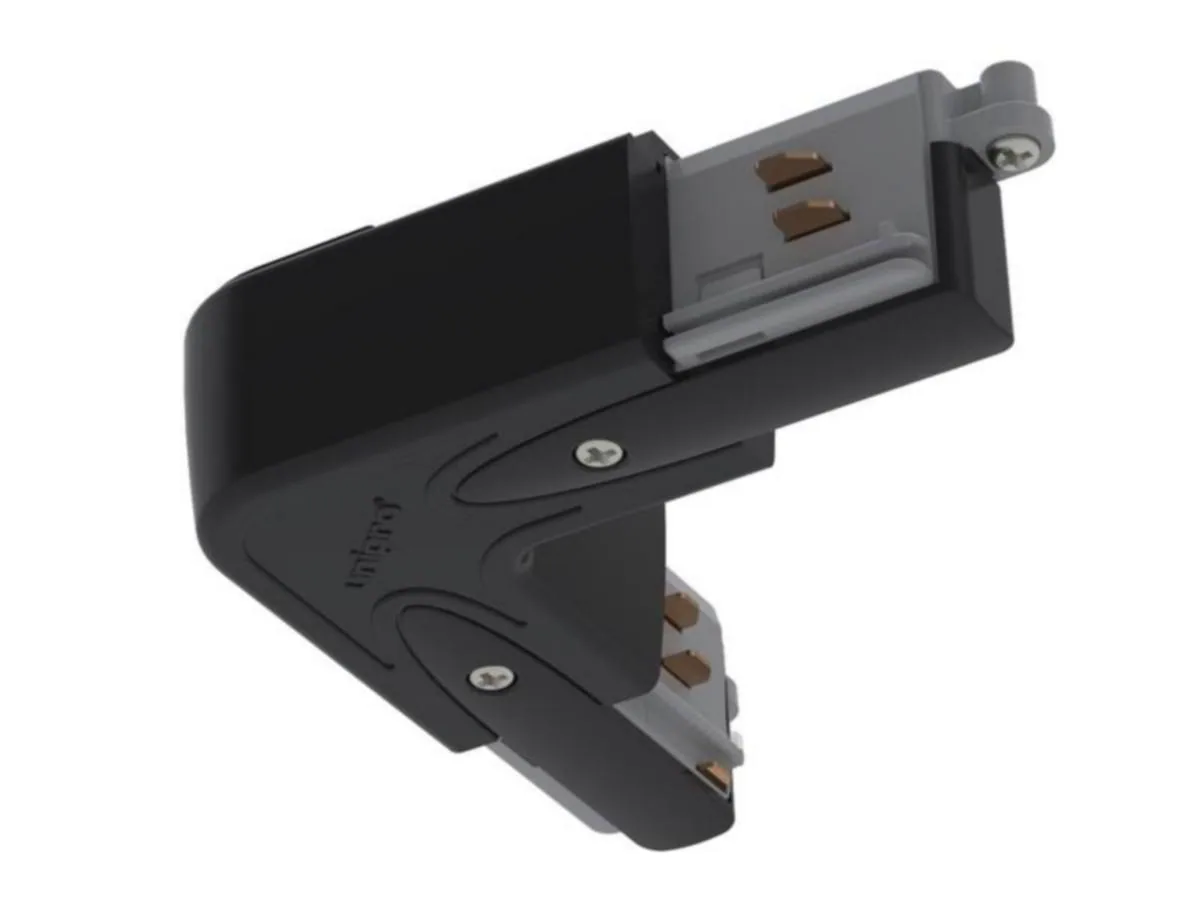 Kosketinkiskotarvike Unipro L-kulma, UNIPRO LC3B L-KULMA MUSTA – musta