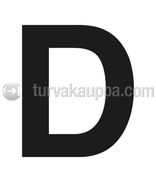 Tarrakirjain ST 100mm MUSTA -D