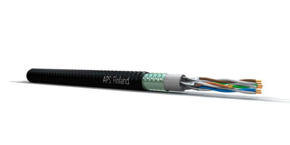 Tietoverkkokaapeli-CAT6 APS U/FTP FCA - TIETOVERKKOKAAPELI-CAT6A MAAKAAPELI CAT6A U/FTP ARM PE